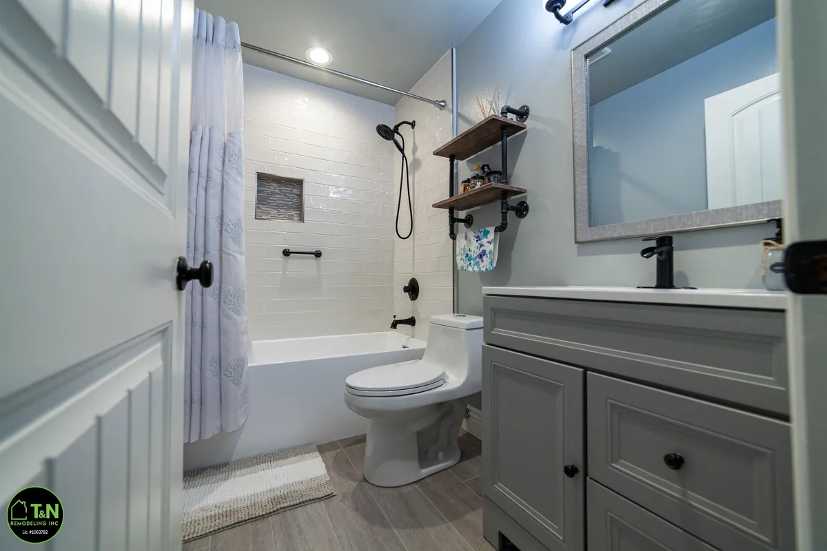 Multi-Bathroom Remodel project in Cypress by T&N Remodeling - photo 3
