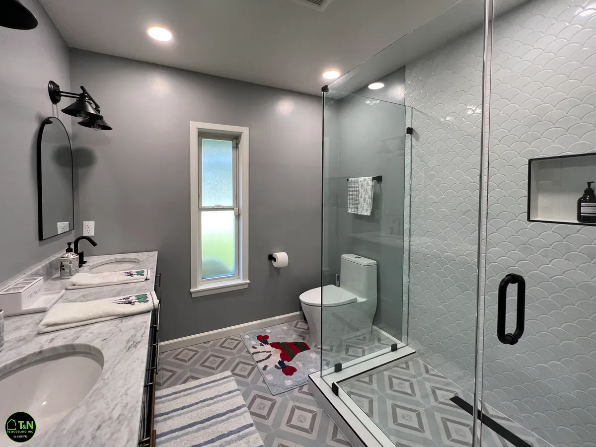 Multi-Bathroom Remodel project in North Hills by T&N Remodeling - photo 25