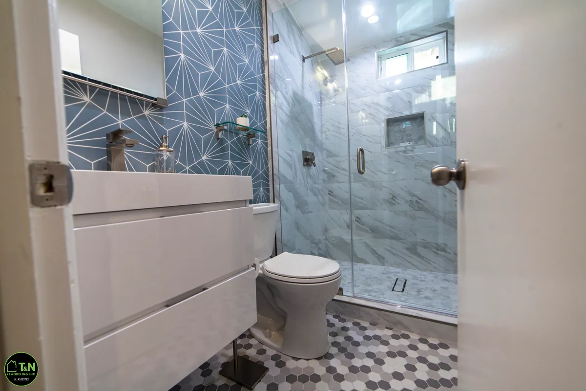 Bathroom Remodel project in Whittier by T&N Remodeling - photo 2