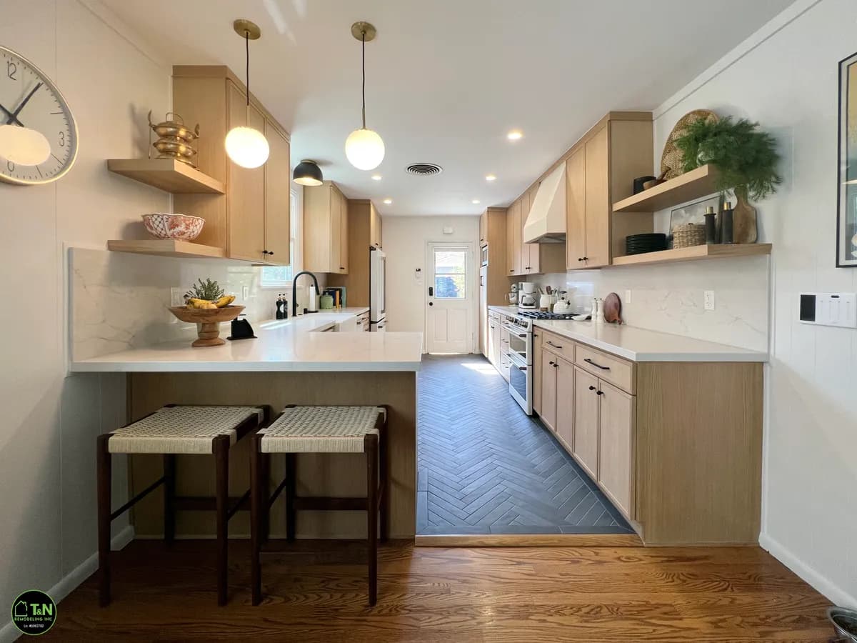 Custom Kitchen Remodel project in Burbank by T&N Remodeling - photo 8