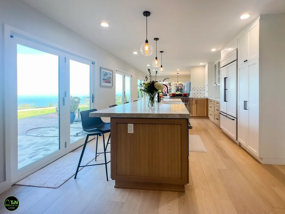 Kitchen Remodel with Common Area Redesign project in Rancho Palos Verdes by T&N Remodeling - photo 10
