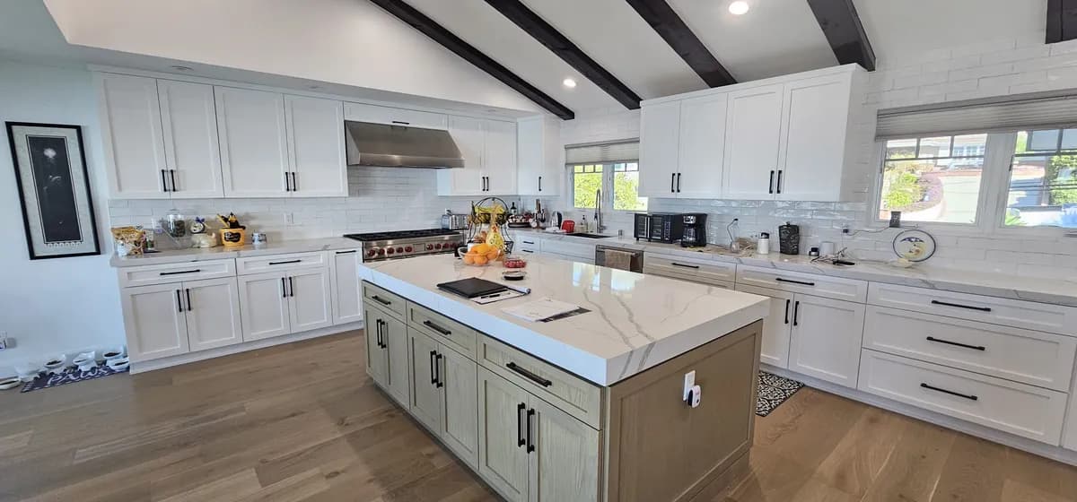 Kitchen Remodel with Support Wall Removal project in Rancho Palos Verdes by T&N Remodeling - photo 4